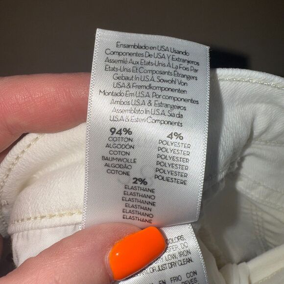 Mother The Rascal Crop Fray In Cream Puffs 28 - Picture 11 of 12